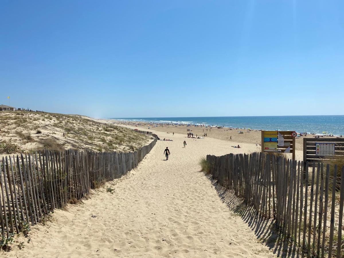 Appartement Cosy Avec Piscine, Acces Direct Plage Lacanau Luaran gambar